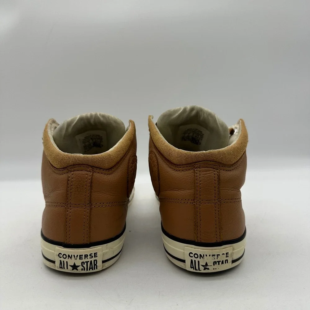 Converse 157471C Mens 9 Shoes Tan Chuck Taylor All Star High Street Mid Leather - Picture 8 of 10